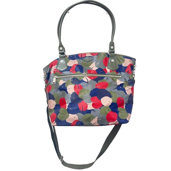 MZ Wallace Nylon Chelsea Large Tote in Leaf Print Crossbody...